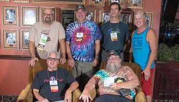 Candid shot at BARGE